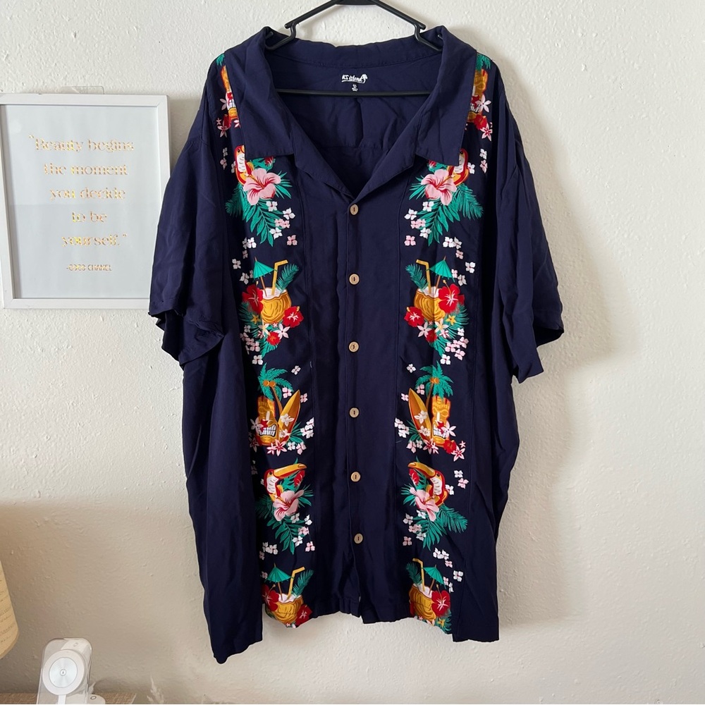 KS Island men shirt 6XL